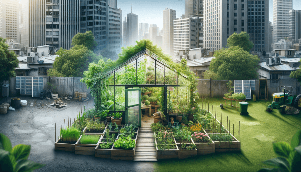 How To Build A Greenhouse In A Small Urban Yard
