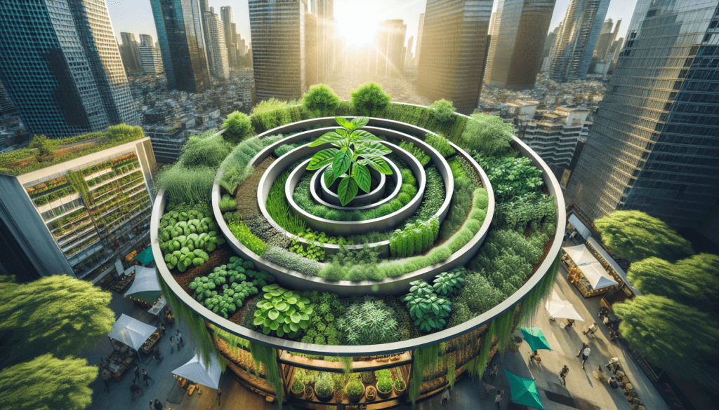 How To Create A Herb Spiral In Your Urban Garden