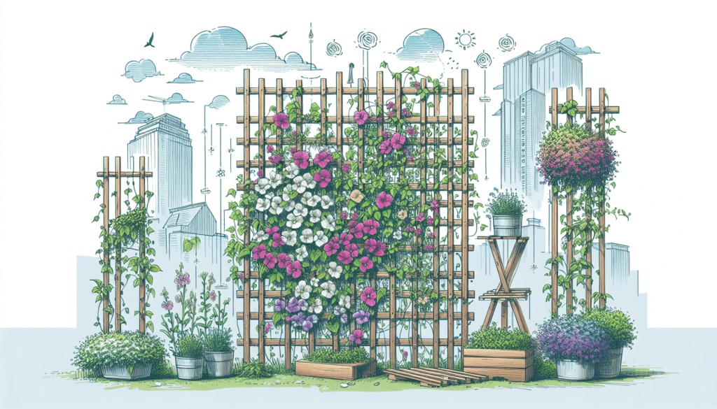 How To Build A Trellis For Climbing Plants In Your Urban Garden