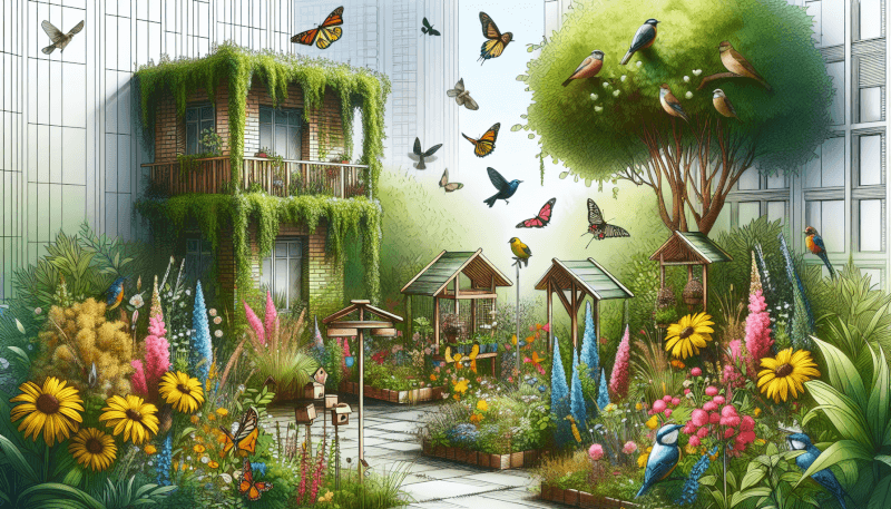 the essential guide to creating a wildlife friendly urban garden